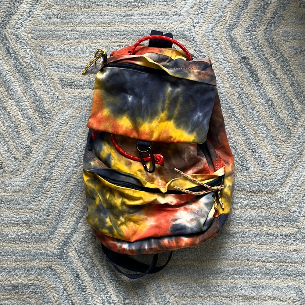 UO Tie-Dye Bungee Backpack